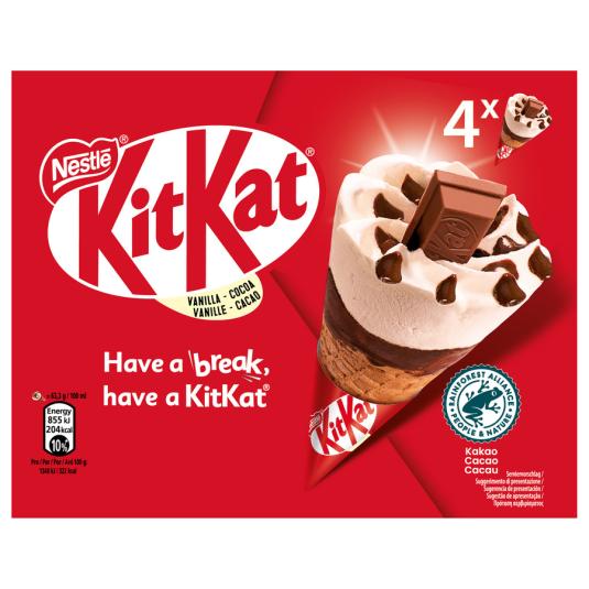 CONO NATA CHOCOLATE KIT KAT P4X100ML