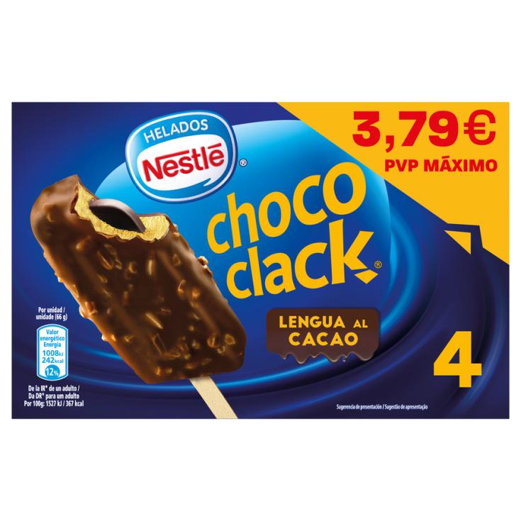 BOMBON CHOCOCLACK NESTLE P4X90ML