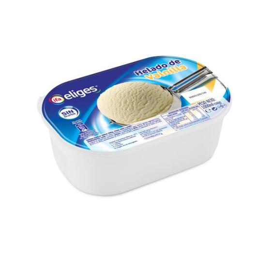 HELADO TARRINA VAINILLA IFA ELIGES 1L