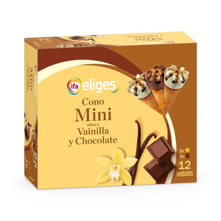 MINI CONO VAINILLA CHOCOLATE IFA ELIGES P12