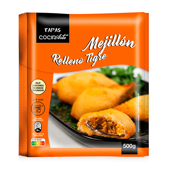 Mejillon tigre Cocinarte 500g